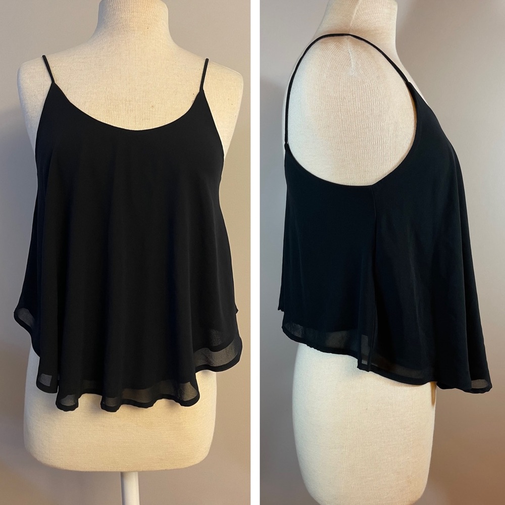 Black Dressy Tank Top